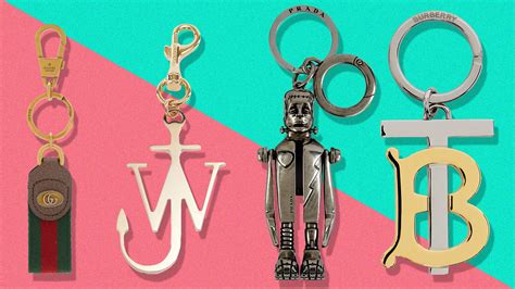 popular designer keyrings.